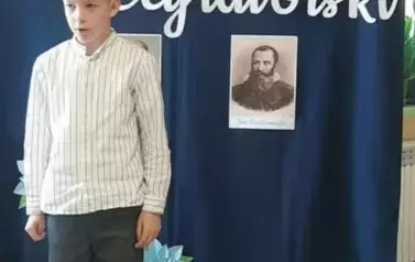 Konkurs Recytatorski "W kręgu pozeji Jana Brzechwy i Jana Kochanowskiego" w SP w Młynisku 20