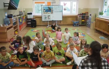 Og&oacute;lnopolski Tydzień Czytania Dzieciom w Publicznym Przedszkolu w Białej 4