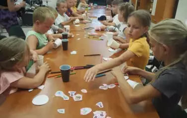 "Zabawy w dżungli śmiechu" - wakacje w GOKiS 6