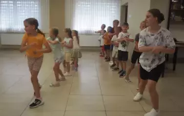 "Zabawy w dżungli śmiechu" - wakacje w GOKiS 26