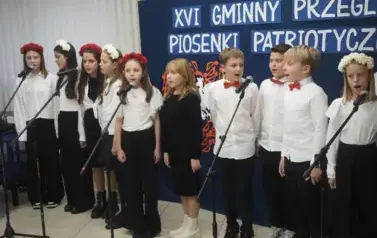 XVI Gminny Przegląd Piosenki Patriotycznej  6
