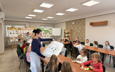 Lekcja biblioteczna ,,Wiosna i Wielkanoc - magiczny czas" 11