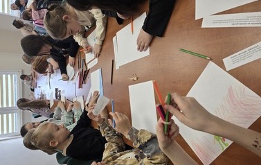 Lekcja biblioteczna ,,W baśniowym świecie Andersena" 10