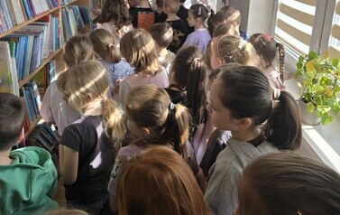Lekcja biblioteczna ,,W baśniowym świecie Andersena" 33
