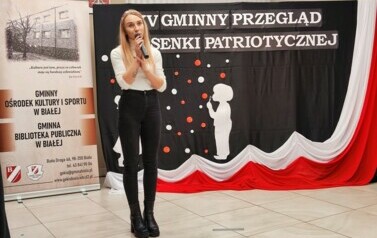 XV Gminny Przegląd Piosenki Patriotycznej Biała 2024 2