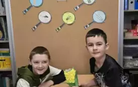 Pierwszy dzień wiosny w Bibliotece Publiczno - Szkolnej w Młynisku 10