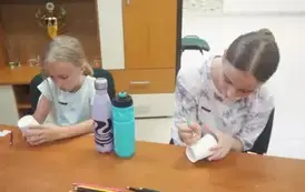 "Zabawy w dżungli śmiechu" - wakacje w GOKiS 9