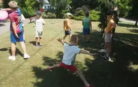 "Zabawy w dżungli śmiechu" - wakacje w GOKiS 13