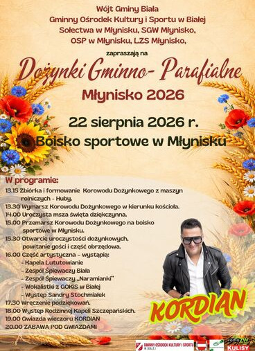 Dożynki Gminy Biała Młynisko 2026