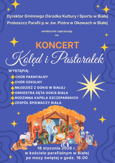Koncert Kolęd i Pastorałek