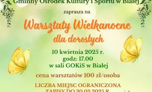 Warsztaty Wielkanocne dla dorosłych