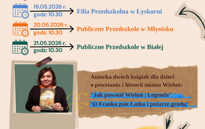 Spotkanie autorskie z Joanną Gradowską